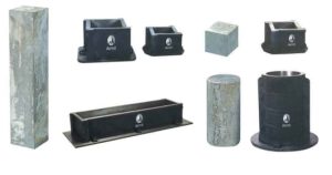 cube, cylindrical & beam moulds